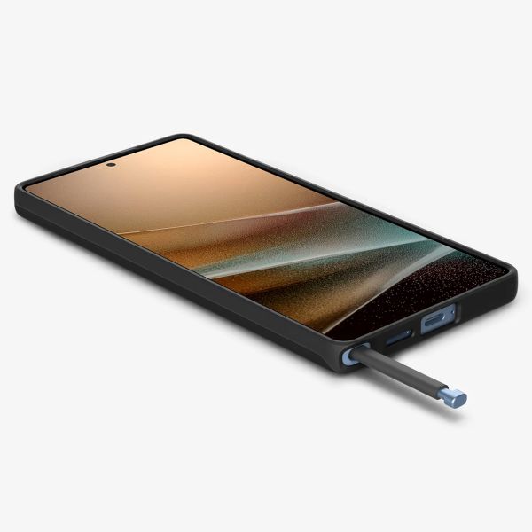 Spigen Cover posteriore Thin Fit MagSafe Samsung Galaxy S25 Ultra - Nero