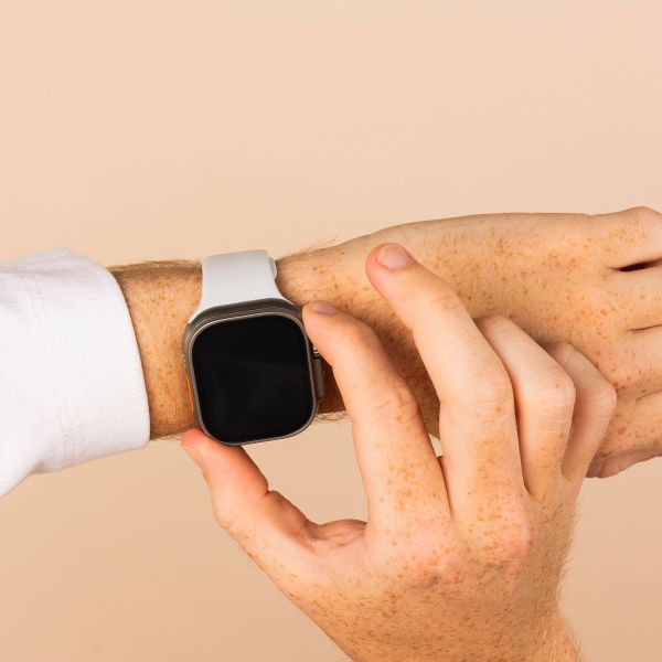 imoshion Cinturino in silicone⁺ Apple Watch | 44/45/46/49 mm - Taglia M/L - Starlight