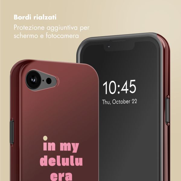 Selencia Cover posteriore Vivid con MagSafe Apple iPhone 17e / 16e - Delulu