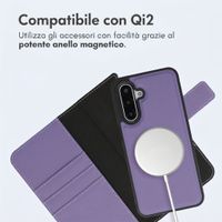 imoshion Cover a libro di lusso 2-in-1 rimovibile Samsung Galaxy A17 (5G) / (4G) - Viola