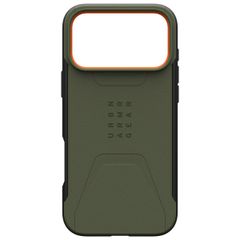 UAG Cover Posteriore Civilian con MagSafe Apple iPhone 17 Pro - Olive Orange