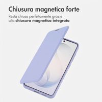 imoshion Bookcase trasparente con MagSafe Samsung Galaxy S26 - Lilla