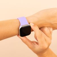 imoshion Cinturino in silicone⁺ Apple Watch | 38/40/41/42 mm - Taglia S/M - Lilla