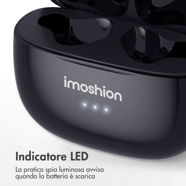 imoshion Aura Earbuds - Auricolari wireless - Auricolari Bluetooth wireless - Nero