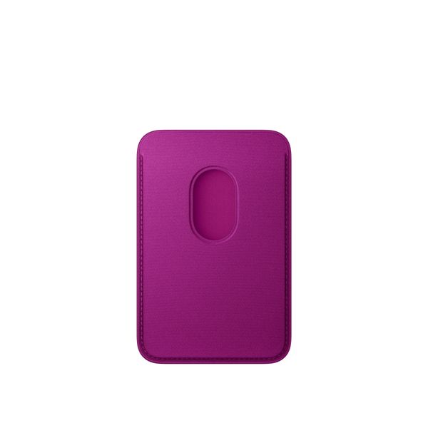 Apple FineWoven Wallet MagSafe con funzione 'Dov'è?' - Magenta