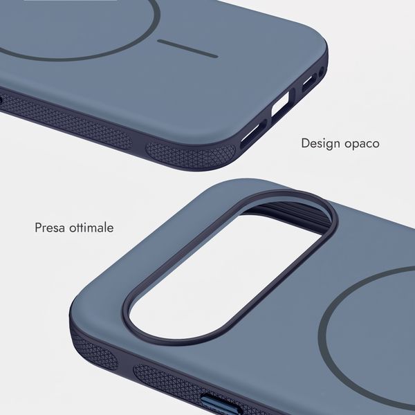 imoshion Cover posteriore Color con Thin MagSafe Ring Google Pixel 9 / 9 Pro - Blu scuro