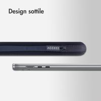 Accezz Cover per laptop 13-14 pollici - Laptopsleeve - Blu