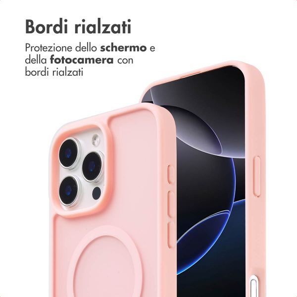 imoshion Cover posteriore Color Guard con MagSafe Apple iPhone 16 Pro Max - Rosa chiaro