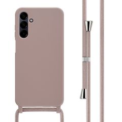 imoshion Cover in Silicone con Cordino Samsung Galaxy A15 (5G/4G) - Sand Pink