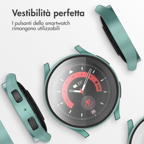 imoshion Cover rigida integrale Samsung Galaxy Watch 6 - 44 mm - Verde scuro