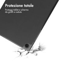 imoshion Cover a libro Trifold Samsung Galaxy Tab A11 Plus - Nero