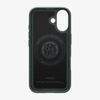 Spigen Cover posteriore Thin Fit MagSafe Apple iPhone 17 - Abyss Green