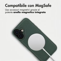 Accezz Backcover Edge con MagSafe Apple iPhone 16 - Verde