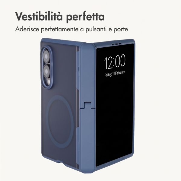 imoshion Color Guard con MagSafe e supporto Samsung Galaxy Z Fold 8 - Blu scuro
