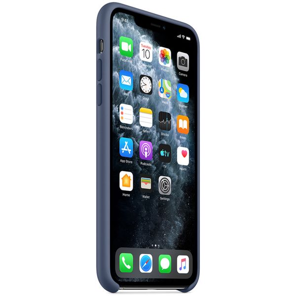 Apple Cover in Silicone Apple iPhone 11 Pro Max - Alaskan Blue