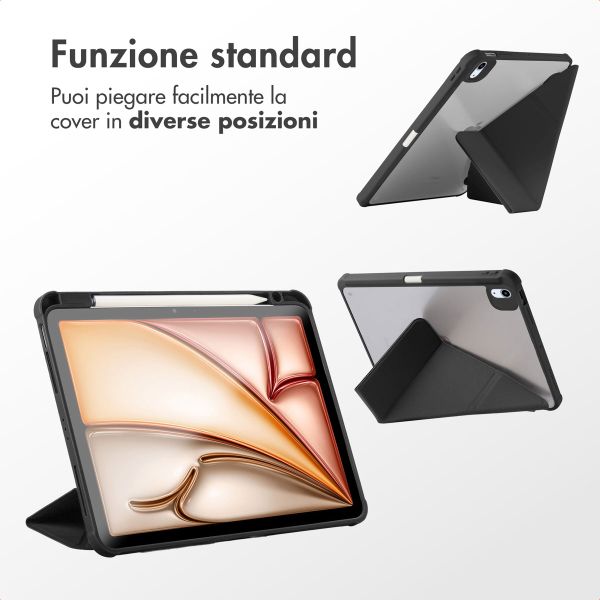 imoshion Cover Origami Apple iPad Air 13 pollici (2026) M4 / (2025) M3 / (2024) M2 - Nero