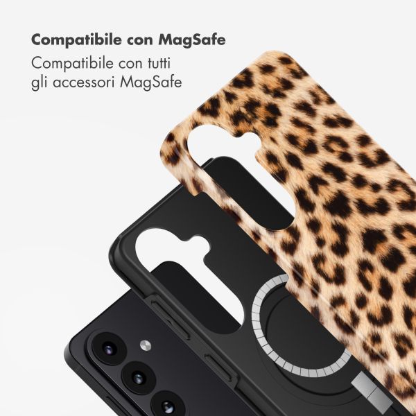 Selencia Cover posteriore Vivid con MagSafe Samsung Galaxy S26 - Wild Leo
