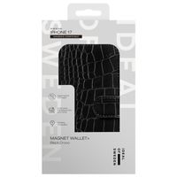iDeal of Sweden Portafoglio Magnetico Plus Apple iPhone 17 - Black Croco