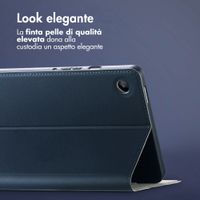Accezz Cover Tablet Classica Samsung Galaxy Tab A9 8.7 pollici - Blu scuro