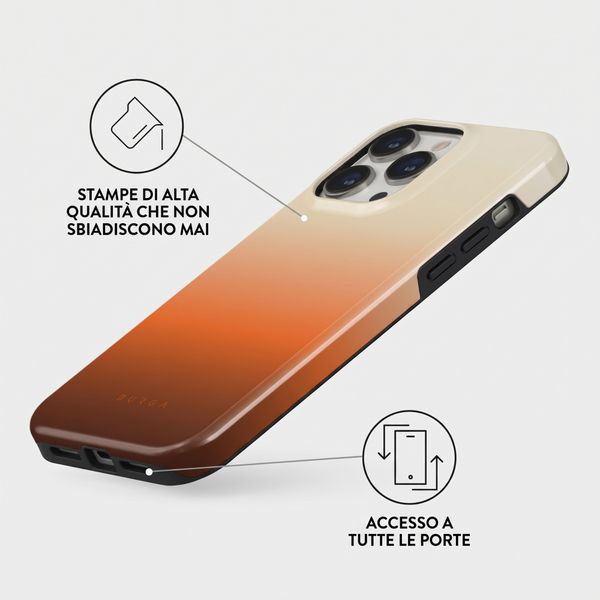 Burga Cover Posteriore Resistente con MagSafe Apple iPhone 14 Pro - Slow Burn