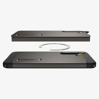 Spigen Cover Posteriore Corazzata Tough con MagSafe Samsung Galaxy S25 Plus - Gunmetal