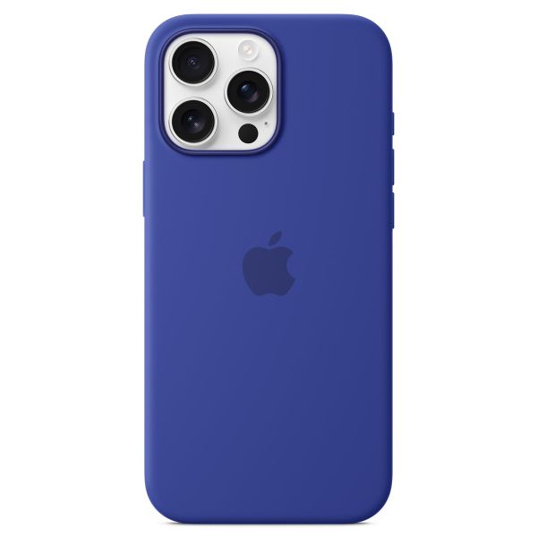 Apple Cover Posteriore in Silicone con MagSafe Apple iPhone 16 Pro Max - Ultramarine