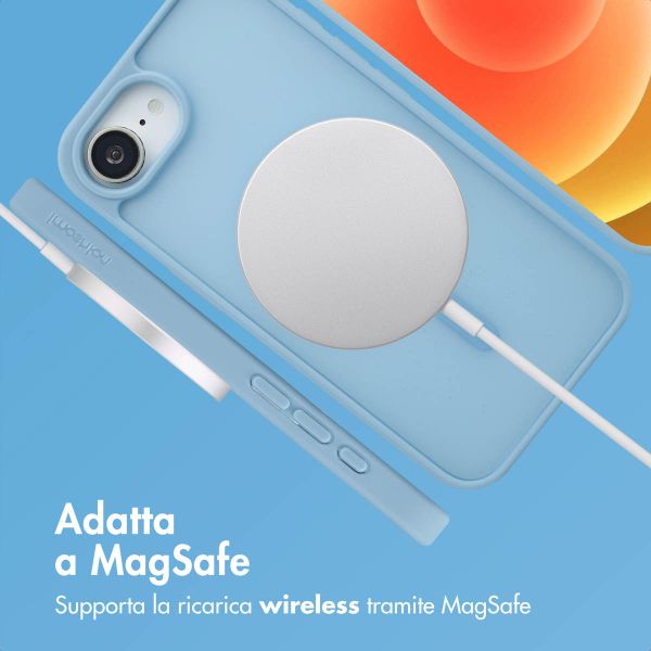imoshion Cover posteriore Color Guard con MagSafe Apple iPhone 17e / 16e - Azzurro