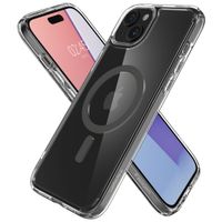 Spigen Cover Posteriore Ultra Ibrida con MagSafe Apple iPhone 15 - Graphite