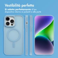 imoshion Cover posteriore Color Guard con MagSafe Apple iPhone 14 Pro Max - Azzurro