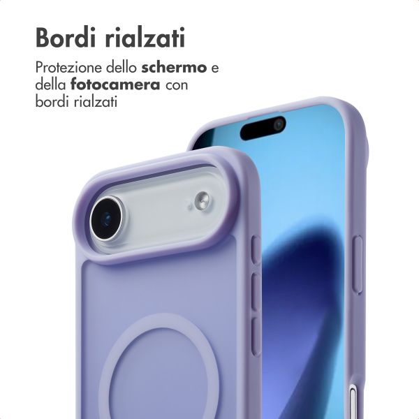 imoshion Cover posteriore Color Guard con MagSafe Apple iPhone Air - Lilla