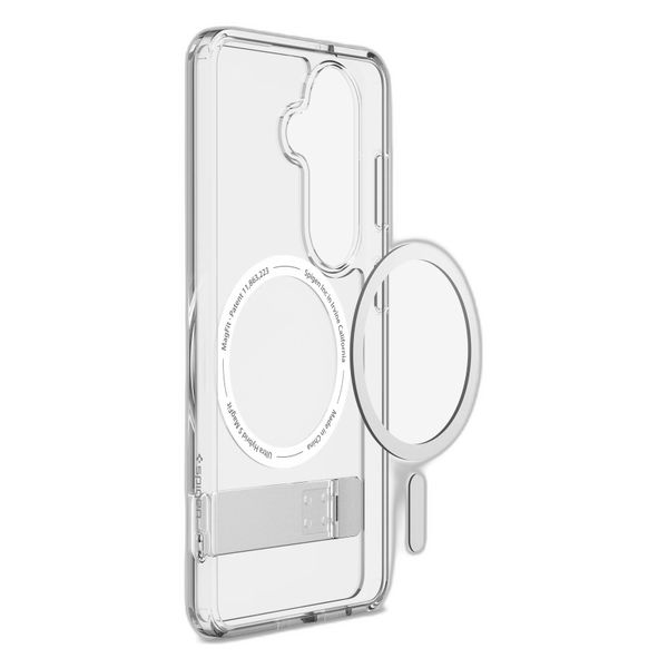Spigen Cover Ultra Hybrid S con MagSafe Samsung Galaxy S26 Plus - Clear / White