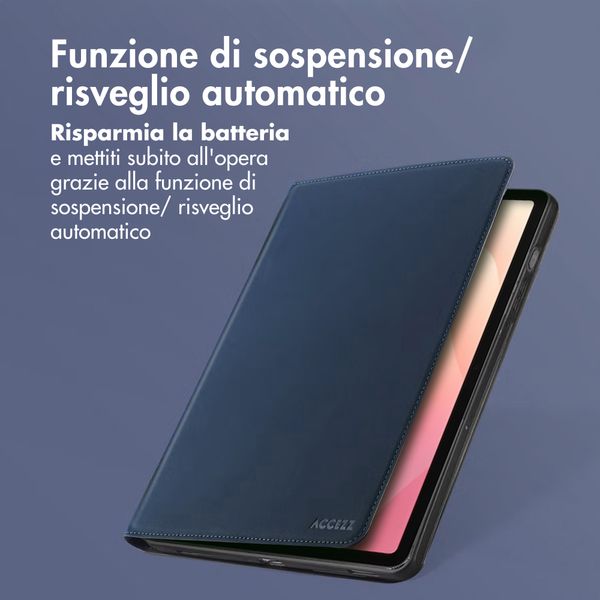 Accezz Cover Tablet Classica Samsung Galaxy Tab S11 - Blu scuro