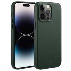 Accezz Cover in Pelle con MagSafe Apple iPhone 14 Pro Max - Cedar Green