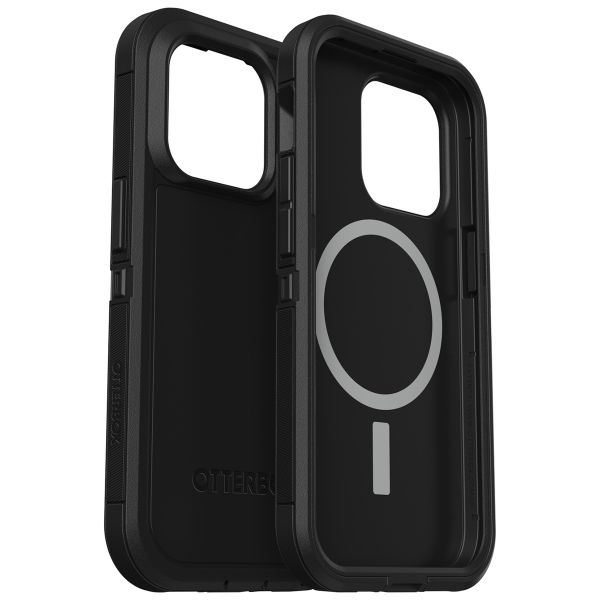 OtterBox Cover Posteriore Defender Pro con MagSafe Apple iPhone 14 Pro - Nero