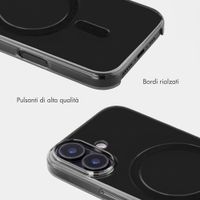 Accezz Lite custodia posteriore con MagSafe Apple iPhone 16 - Smokey Clear