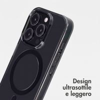 Accezz Lite custodia posteriore con MagSafe Apple iPhone 15 Pro - Smokey Clear