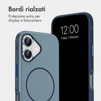 imoshion Cover posteriore Color con Thin MagSafe Ring Apple iPhone 17 - Blu scuro