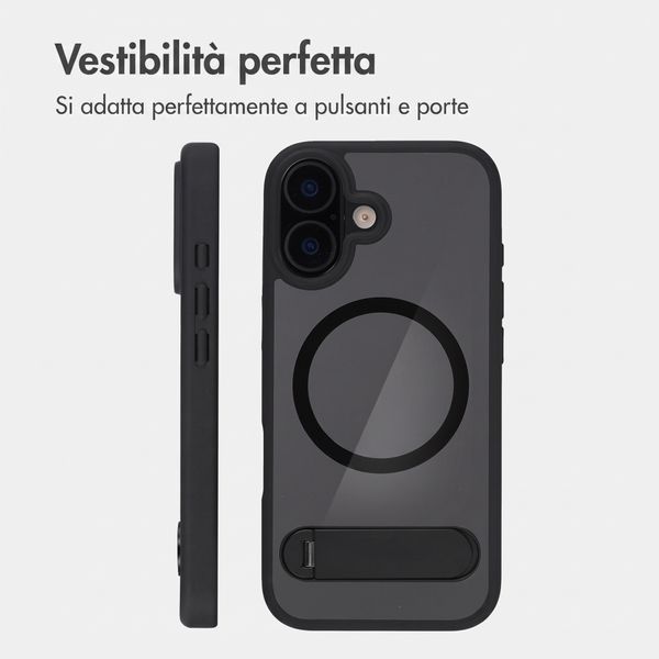 Accezz Cover Hold con MagSafe Apple iPhone 16 Pro - Black
