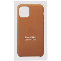 Apple Cover in Pelle iPhone 11 Pro - Saddle Brown