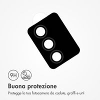 imoshion Pellicola protettiva 2 pack per la fotocamera Samsung Galaxy S25 FE - Nero