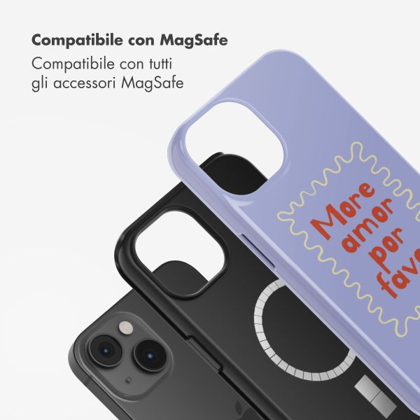 Selencia Cover posteriore Vivid con MagSafe Apple iPhone 14 - More Amor