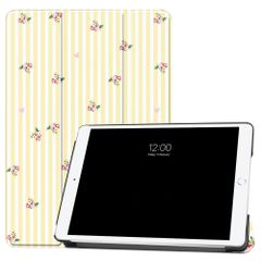 imoshion Cover Trifold Design Apple iPad 9 (2021) 10.2 pollici / iPad 8 (2020) 10.2 pollici / iPad 7 (2019) 10.2 pollici - Garden Stripes