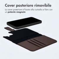 imoshion Cover a libro di lusso 2-in-1 rimovibile Samsung Galaxy A57 (5G) - Marrone