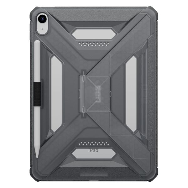 UAG Custodia posteriore Scout Plus con supporto Apple iPad 11 (2025) 11 pollici A16 / iPad 10 (2022) 10.9 pollici - Ash