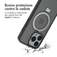 Accezz Cover con anello e supporto con MagSafe Apple iPhone 13 Pro - Nero