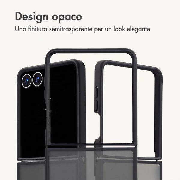imoshion Cover posteriore Color Guard Samsung Galaxy Z Flip 8 - Nero