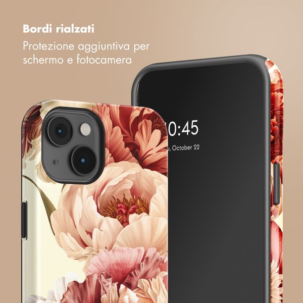 Selencia Cover Posteriore Vivid Apple iPhone 14 - Vintage Peony