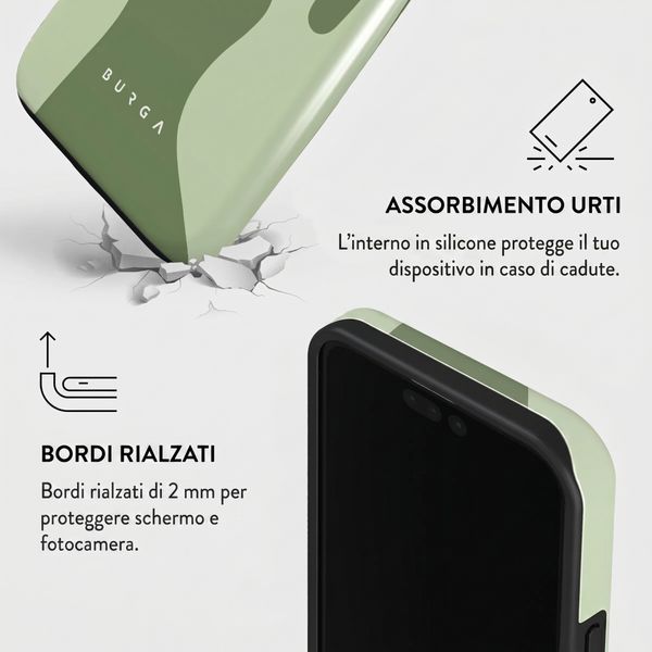 Burga Cover Posteriore Resistente con MagSafe Apple iPhone 15 Pro - No Rush
