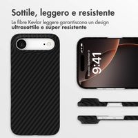 Accezz Cover MagSafe Kevlar® Apple iPhone Air - Nero