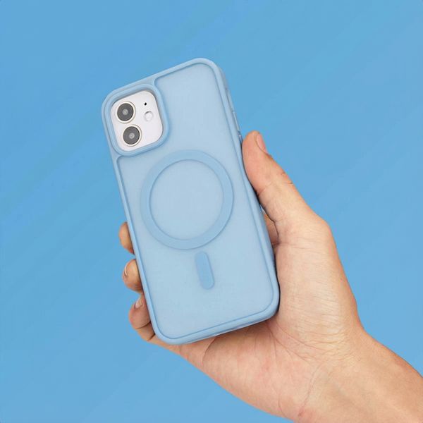 imoshion Cover posteriore Color Guard con MagSafe Apple iPhone 12 (Pro) - Azzurro
